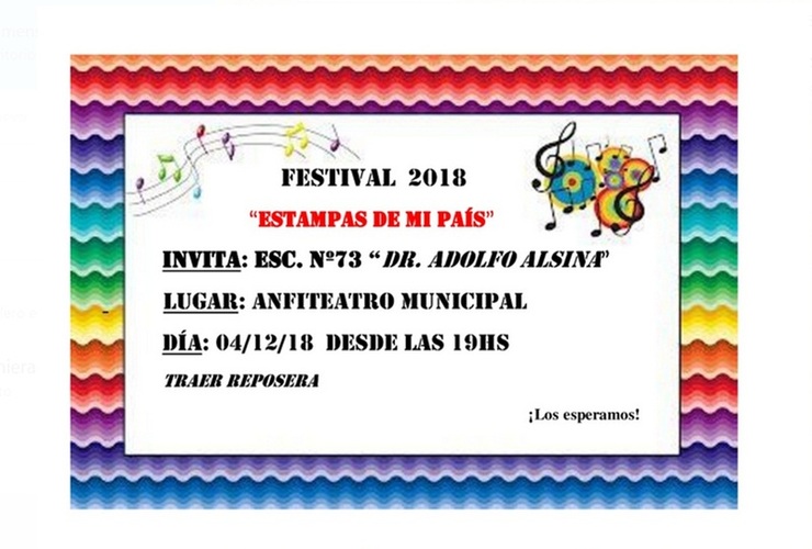 Imagen de El Festival de la Escuela N&deg; 73 se realizar&aacute; ma&ntilde;ana