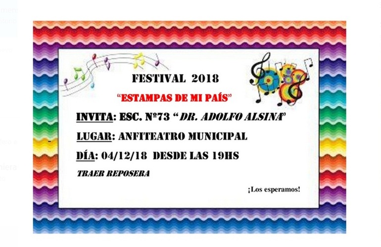 Imagen de El Festival de la Escuela N° 73 se realizará mañana