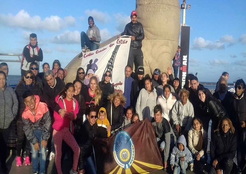 Cumbia Cruzada con Estilo bailó y recorrió Mar del Plata