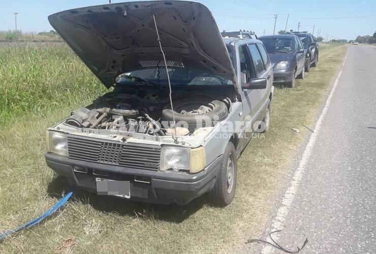 Intacto. Afortunadamente el coche fue hallado tal como lo tenían Ana y su esposo Darío.