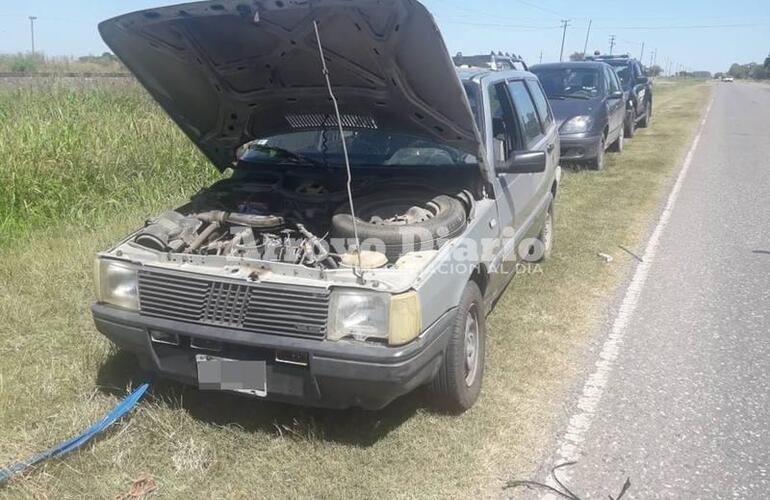 Intacto. Afortunadamente el coche fue hallado tal como lo tenían Ana y su esposo Darío.