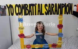 Se vacunaron unos trescientos sesenta ni&ntilde;os.