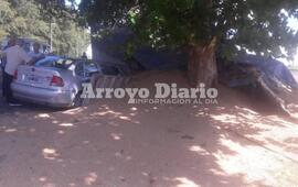 Imagen de Camión y automóvil protagonistas de un accidente en Fighiera