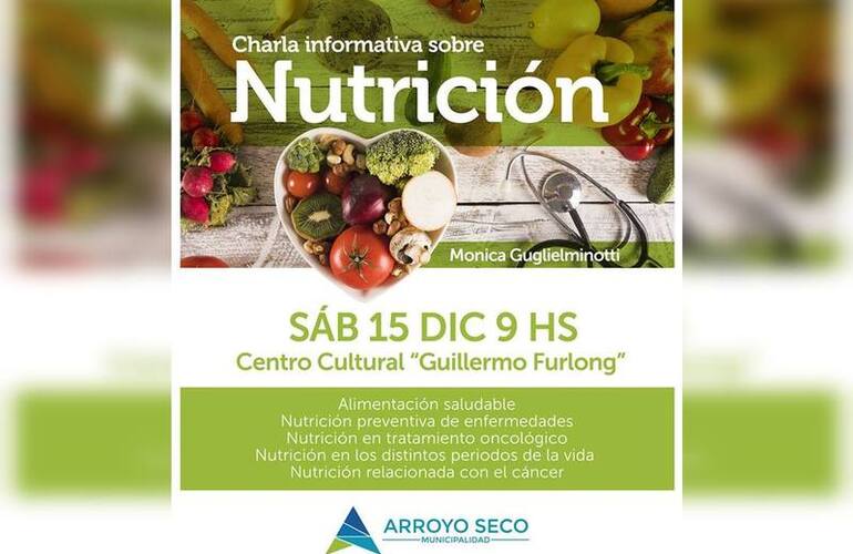 Imagen de Charla sobre nutrición en el Centro Cultural