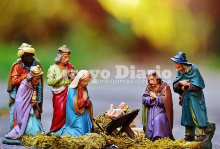 El pesebre recreará el nacimiento de Jesus.