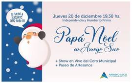 Imagen de Papá Noel en Arroyo Seco