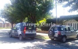 Luego del robo. La PDI estuvo este mediodía en la casa del repartidor.