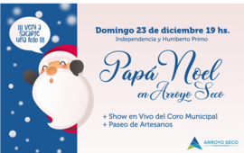 Imagen de Este domingo Papá Noel visita Arroyo Seco