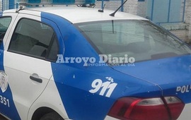 Un móvil policial se presentó en el domicilio del damnificado después de que dio aviso al 911.