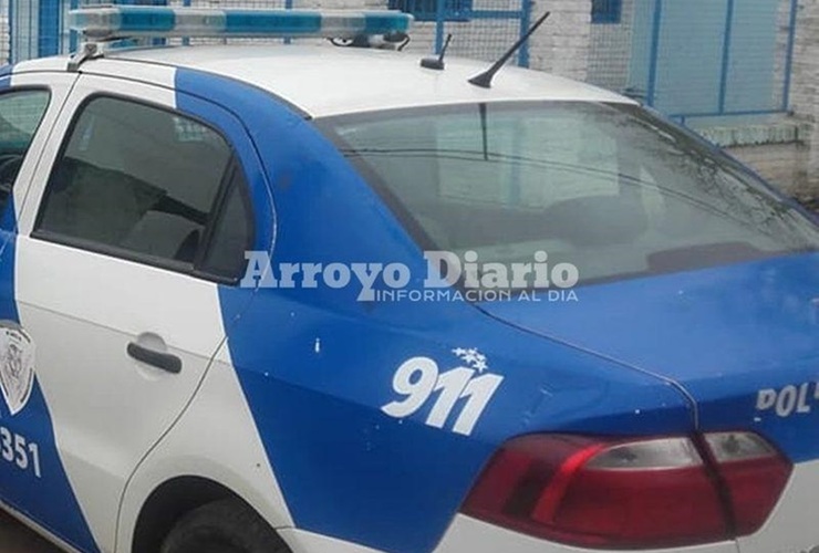 Un móvil policial se presentó en el domicilio del damnificado después de que dio aviso al 911.