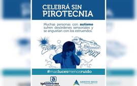 Imagen de Campaña para celebrar las fiestas SIN PIROTECNIA