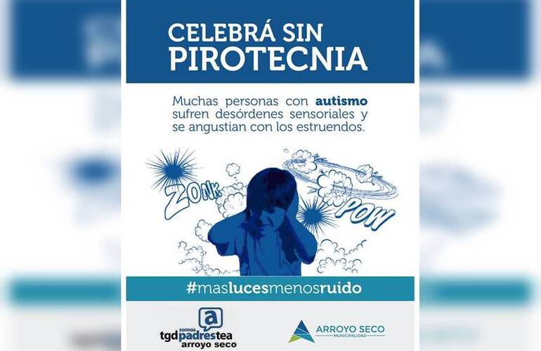 Imagen de Campaña para celebrar las fiestas SIN PIROTECNIA