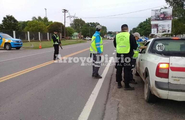 Se controlan unos 300 vehículos por día.