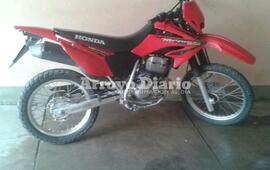 Imagen de Robaron esta moto del Barrio G&uuml;emes