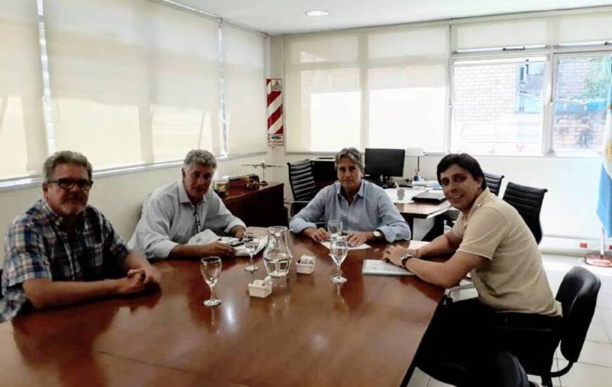 Imagen de Fighiera: Obras de Canalizaci&oacute;n