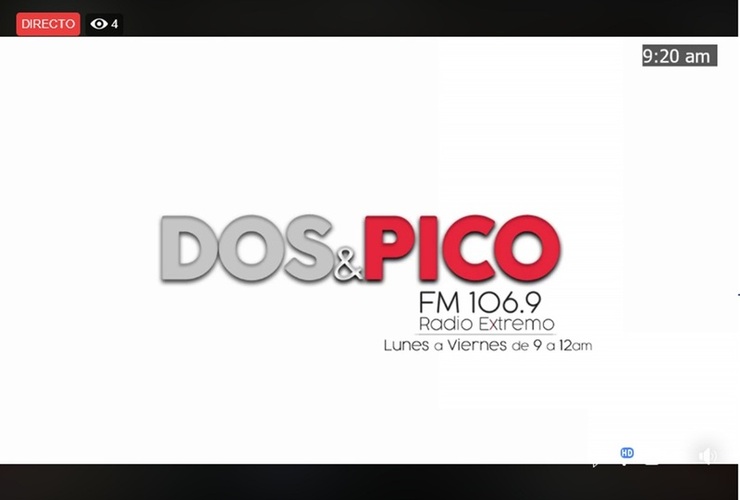 Imagen de Emisión EN DIRECTO de Dos & Pico, Radio Extremo 106.9