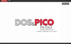 Imagen de Emisi&oacute;n EN DIRECTO de Dos & Pico, Radio Extremo 106.9