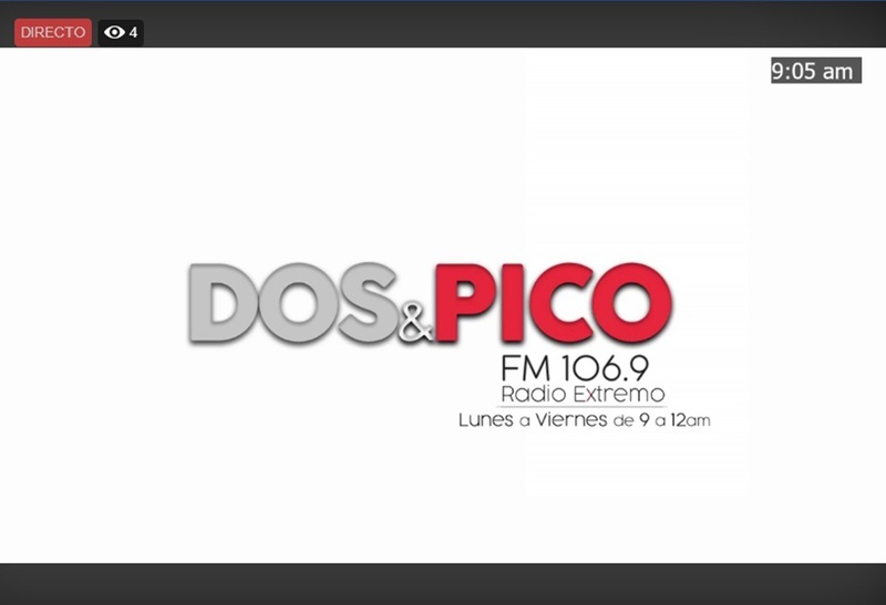 Imagen de Emisi&oacute;n EN DIRECTO de Dos & Pico, Radio Extremo 106.9