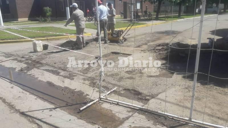 Imagen de Reparaci&oacute;n de asfalto
