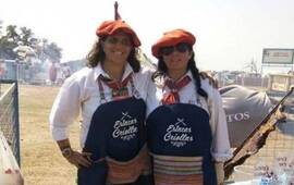 Mara y Alicia, las asadoras de la regi&oacute;n que se unir&aacute;n a otras dos competidoras para formar el equipo.