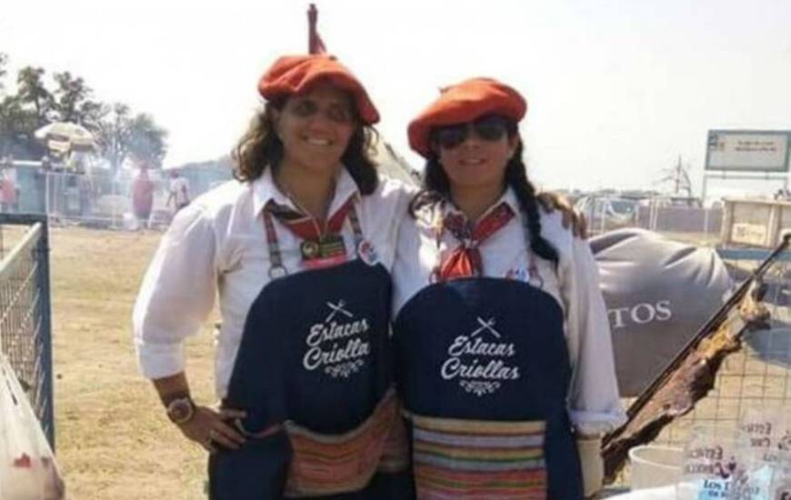 Mara y Alicia, las asadoras de la regi&oacute;n que se unir&aacute;n a otras dos competidoras para formar el equipo.