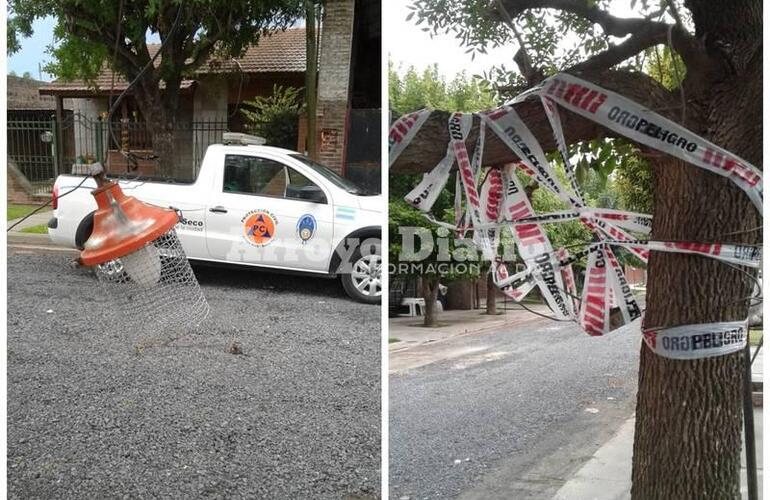 Imagen de Protecci&oacute;n Civil colabor&oacute; en Santa Fe al 700