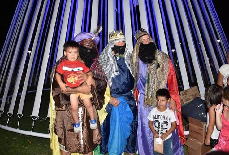 Imagen de Los Reyes Magos pasaron por General Lagos