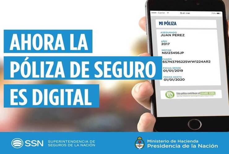 Imagen de Atención conductores: Se puede presentar el comprobante digital del seguro automotor