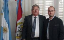 Carlos Fascendini junto a Dar&iacute;o Gres.