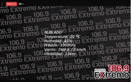 Imagen de Emisión EN DIRECTO de Dos & Pico, Radio Extremo 106.9