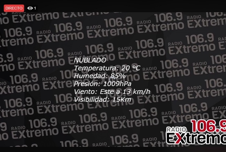 Imagen de Emisión EN DIRECTO de Dos & Pico, Radio Extremo 106.9