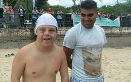 Emiliano y su hermano Juan.