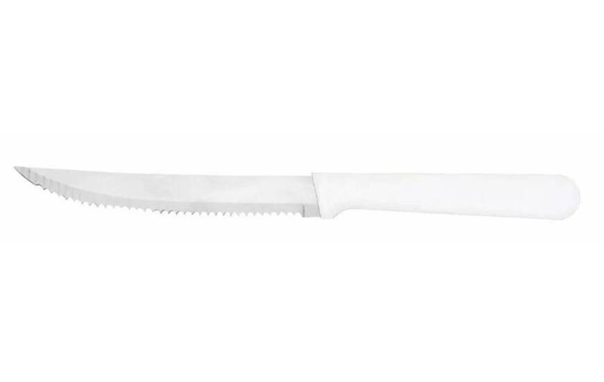 Durante el procedimiento. Al detenido se le secuestr&oacute; un cuchillo de color blanco, de 10 cent&iacute;metros, tipo serrucho, marca Carol. Foto: Ilustrativa.