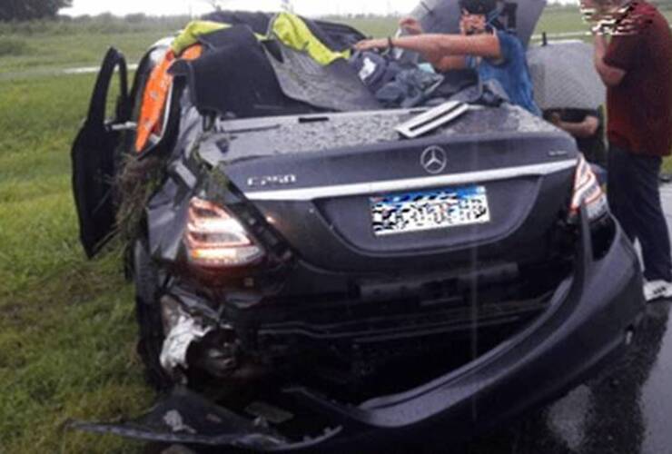 Imagen de Accidente en la Autopista Rosario - Buenos Aires