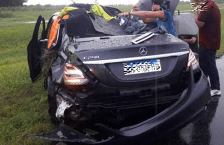 Imagen de Accidente en la Autopista Rosario - Buenos Aires