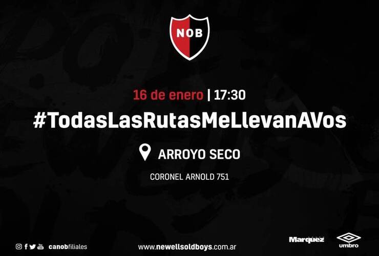 Imagen de En Arroyo Seco: Campaña de socios Newell's Olds Boys