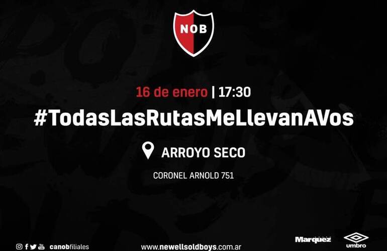 Imagen de En Arroyo Seco: Campaña de socios Newell's Olds Boys