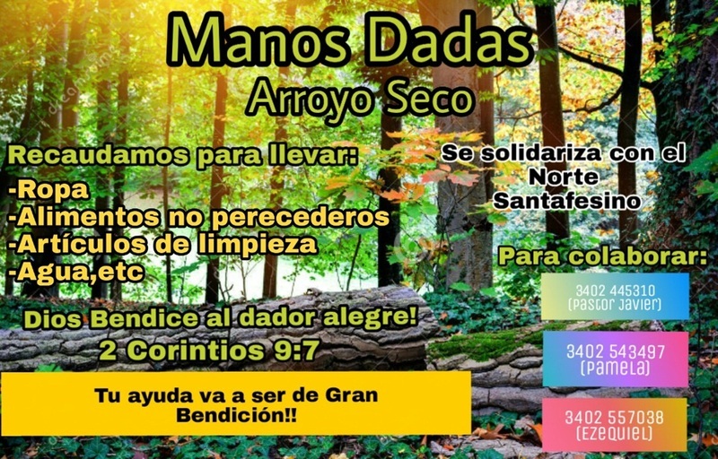 Imagen de Atenci&oacute;n Arroyo Seco: Colecta para los inundados del norte de Santa Fe