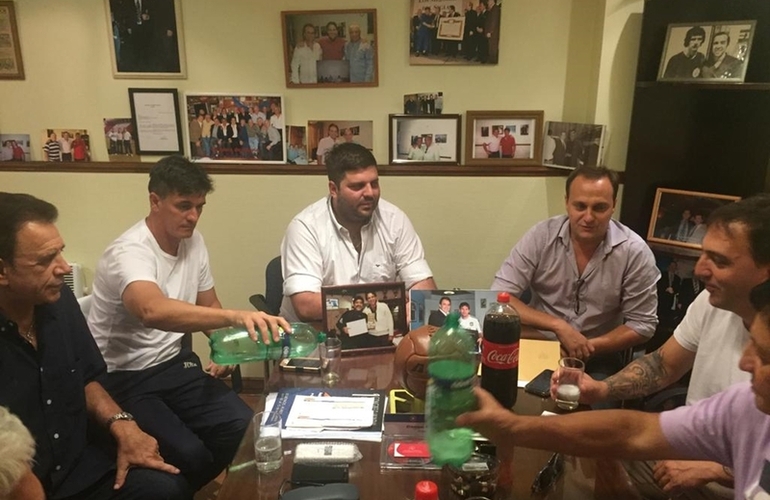 Imagen de Reunión en la Asociación de Técnicos de Fútbol Argentino