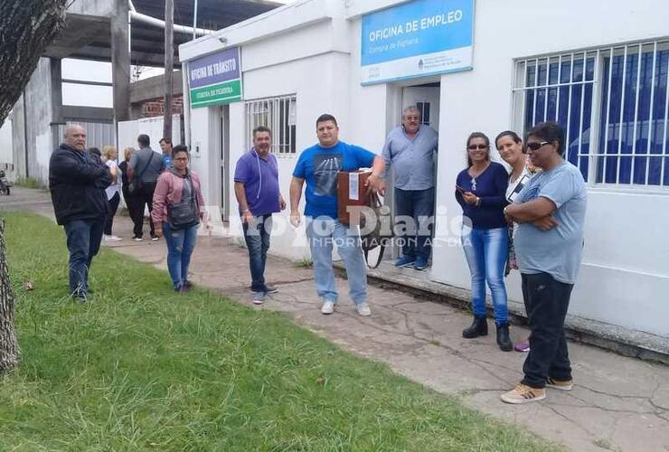 Unos diez empleados de la Comuna son afiliados al Sindicato de Villa Gdor. Galvez