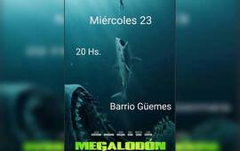 Este miércoles proyectarán Megalodón