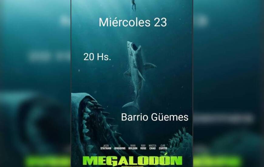 Este mi&eacute;rcoles proyectar&aacute;n Megalod&oacute;n