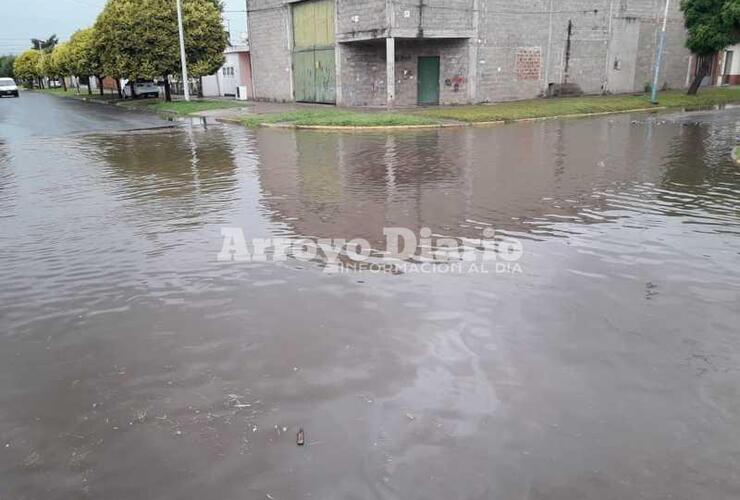 La foto la envió un vecino al portal.