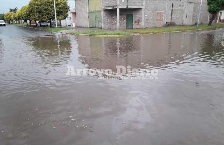 La foto la envió un vecino al portal.