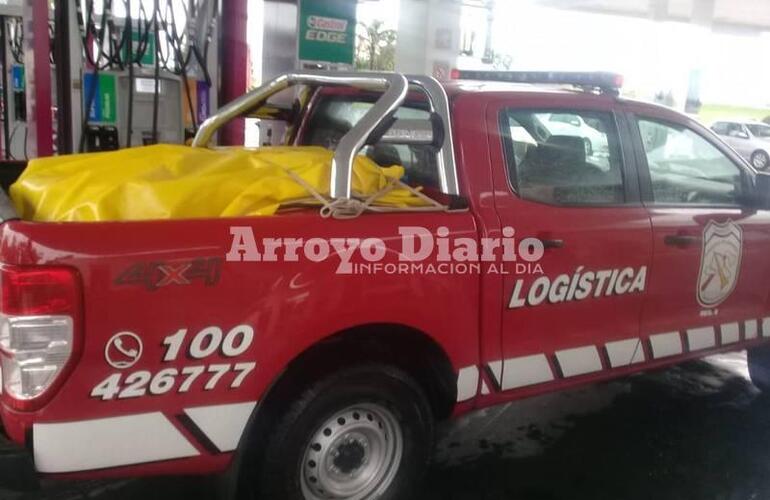 Imagen de Las donaciones ya partieron desde Arroyo Seco y van hacia el norte santafesino