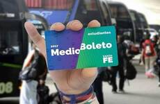 A partir de este viernes 1 de febrero empieza a estar vigente el Medio Boleto Estudiantil Interurbano. Foto: Gobierno de Santa Fe