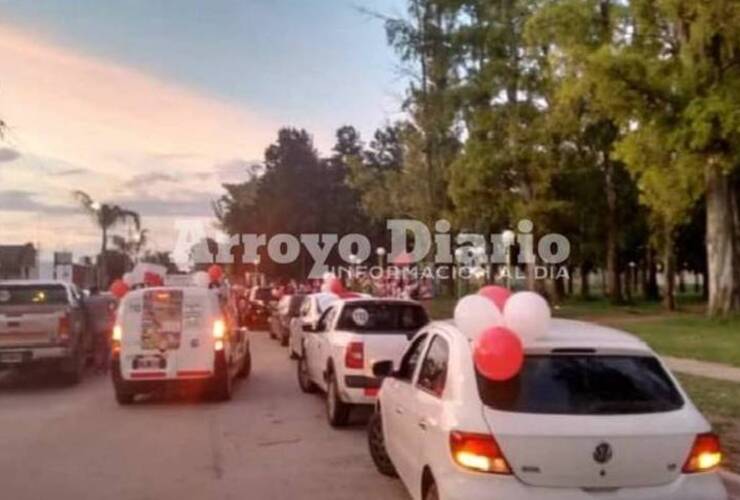 Fue durante los festejos a fines del año pasado