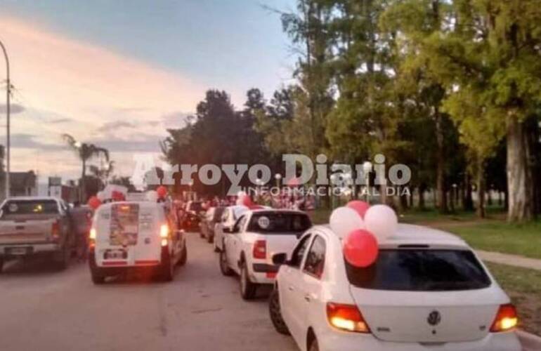 Fue durante los festejos a fines del año pasado