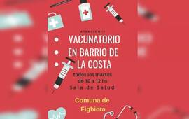 Imagen de Vacunatorio en el Barrio La Costa