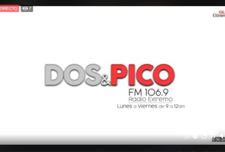 Imagen de Emisión EN VIVO, Dos & Pico Radio Extremo 106.9